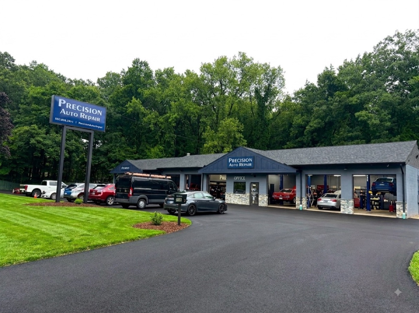 The same South Windsor building after renovation